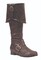 The Costume Center Brown Jack Pirate Men Adult Halloween Boot Costume Accessory - Medium
